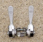 Suntour Downtube Shifters Power Ratchet Vintage Road Bike Friction Lever Cyclone. Fixed Price $18.00.
