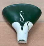 Original Schwinn Mesinger Bicycle Green Saddle Seat Mens Middleweight. Fixed Price $71.10.