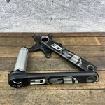 Rotor 3D Crankset Spindle Road Bike Black Aluminum Arms Spline. Fixed Price $109.24.