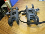 VM248DJ Wellgo Bike Pedals With Cages. Fixed Price $24.99.