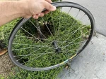 Mavic 217 Sup 26" Mtb Rim Brake Bicycle Wheel W/shimano Parallax Hub Iso 559. Fixed Price $15.00.