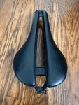 145MM Bontrager Aeolus Pro Carbon Rail Road Saddle 169G. Fixed Price $130.00.
