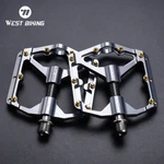 West Biking Carbon Fiber Axle Tube 3 Sealed Bearings Mtb Bike Pedals Titanium. Fixed Price $29.69.