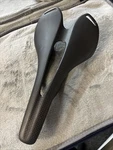 Carbon Bicycle Saddle Racing Mountain Road Bike Seat 270*143MM Oval Rail 115G. Fixed Price $29.00.