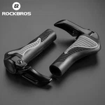 Rockbros Mtb Bike Lock-on Handlebar Grips Rubber&aluminum Ends Black. Fixed Price $18.99.