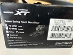 Shimano Deore Xt FD-M781-A-L Front Derailleur Top Pull Only- 34.9 Clamp. Fixed Price $30.00.