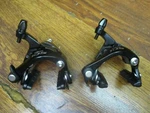 Shimano 105 BR-5800 Brake Caliper Set New Take Offs Black. Fixed Price $159.99.