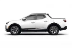 Double Sport Stripes Decal Sticker Graphic Design Kit Bar For Hyundai Santa Cruz. Fixed Price $73.00.