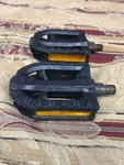 Vintage Bicycle Union Flat Pedals Reflector Set 651 CH1411001 B314 Made Usa. Fixed Price $23.14.