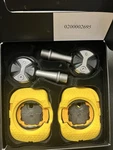 Speedplay Zero Aero Stainless Steel Black Pedals Nos Complete Kit Tri. Fixed Price $200.00.