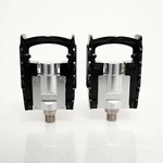 Mks FD-7 Folding Platform Bicycle Pedal Silver Black 9/16" Fixie Commuter Urban. Fixed Price $52.90.