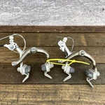 Vintage Dia-compe Center Pull Caliper Brakes Recessed Bronze Front & Rear Road. Fixed Price $31.99.