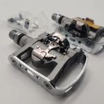 Shimano PD-M324 Clipless Bicycle Pedals Multi-purpose Silver Open Package. Fixed Price $47.95.