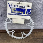 Vintage Vuelta Usa Chainring 110 Bcd 5-ARM Silver Nos Aluminum Mtb Tooth. Fixed Price $51.69.