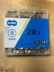 Kmc Z8.3 Steel Chain 1/2" X 3/32" 8R/CL573R 116L SHIMANO/8-SPEED Drivetrain. Fixed Price $17.99.