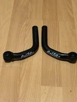 Vintage Onza Raw 140 Racing Welded Alloy Bar Ends Bend Black 90S Mtb. Fixed Price $29.99.