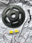 Srm Powermeter Spider For Rotor 3D+ 3D30 130 Bcd Praxis 53-39 New Batteries. Fixed Price $195.00.