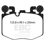 Ebc Brakes DP32522C Disc Pad Set. Fixed Price $240.04.