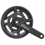 Cues Crankset FC-U4010 46/30D 2X 9/10 With Chain Guard Shimano Mtb Bike. Fixed Price $44.20.