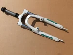 Sr Suntour SF8 M2025 Suspension Mtb Fork, 26". 1-1/8" Threaded Steer Tube, White. Fixed Price $49.99.
