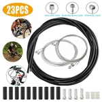 23PC Complete Front & Rear Wire Gear Brake Cable Set Mountain Bicycle Bikes. Fixed Price $10.98.