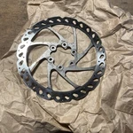 Hayes F0829 Disc Brake Rotor 203MM 6-BOLT Silver Mtb. Fixed Price $7.00.