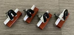 Scott Matthauser Brake Pads Aluminum Cases And Steel Clips 92 Grams For The Sets. Fixed Price $30.00.