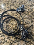 Shimano Deore Xt BR-M8000 Hydraulic Disc Brake Caliper Hose Black, Levers.. Fixed Price $125.00.