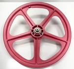 Original Red Skyway Tuff Wheel Ii Bmx 20 Rim Vintage Rear Only U.s.a 1982. Fixed Price $128.25.