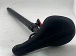 Bontrager Verse Bike Saddle W/ Seatpost & Rear Reflector Black Road Mtb 16IN. Fixed Price $89.99.