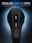 Specialized Power Arc Expert Saddle Black Body Geometry Titanium Rails Road Mtb. Fixed Price $169.99.