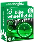 Brightz Bike Wheel Lights (2-PACK Green. Fixed Price $38.73.