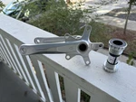 Sugino OX-901D Silver Crankset 170MM 110/74 Bcd. Fixed Price $300.00.