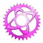 Endless Bike Dm Chainring, Race Face 32T - Purple Nls. Fixed Price $90.00.