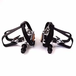Wellgo LU-209 Toe Clip Straps 9/16" Pedal For Claissic Vintage Road Fixed Bike. Fixed Price $28.90.