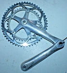 Shimano Dura Ace Double Crankset 175MM FC-7701 52/39T Octalink Silver Us Shipper. Fixed Price $82.03.