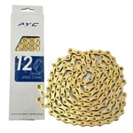 Pyc SP1202 Bicycle Bike Speed Chains Fit Kmc X12/SHIMANO/CAMPY/SRAM 126L Gold. Fixed Price $42.88.