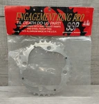 Vintage Qbp Engagement Pro 34 Tooth Chain-ring 112 Mm Bcd Silver 4-ARM. Fixed Price $29.95.