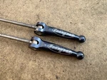 Hope Skewers For Mountain Bike Wheels, Front & Rear, Standard Spacing Non Boost. Fixed Price $29.99.