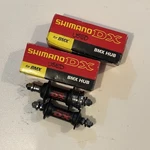 Shimano Dx FH-MX66 Hub Set 36 Hole Black Mid School Bmx Original Hardware. Fixed Price $442.20.