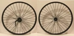 26"X2.125" Alloy Front Rear Bicycle Wheelset Heavy Duty 12G Coaster Matte Black. Fixed Price $124.99.