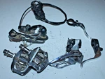 Deore Xt Mtb Groupset RD-M780 FD-M771 PD-M8020 SL-M610 Trig Shifter Tektro RL720. Fixed Price $74.57.