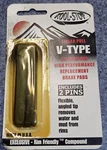 Kool Stop V-type Inserts Green (for Ceramic Rims) 1 Pair (2 Pads) Ks-lpvbc. Fixed Price $8.95.