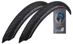 Schwalbe Marathon Plus 47-406 Smartguard Clincher Tyres 20 X 1.75 Inches Set.... Fixed Price $90.19.