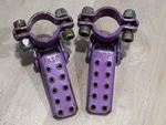 Oldschool 1ST Gen Gt Stamped Lavender Fork Standers Freestyle Performer Dyno Pro. Fixed Price $350.00.