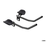 Vision Trimax Alloy J-bend Clip-ons Adjustable Aero Bar Extensions 210-360MM,. Fixed Price $247.72.