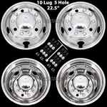 Chevy Gmc Kodiak Topkick 22.5" 10 Lug Hole Wheel Simulators Rim Liners Covers. Fixed Price $639.99.