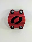 Oval Concepts Alloy Stem 713 Faceplate Anodized Red. Fixed Price $15.99.