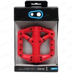 Crank Brothers Stamp 1 Platform Mtb Mountain Bike Pedals Large Red. Fixed Price $26.95.