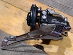 Shimano FD-C050 Front Derailleur 34.9 Clamp-on Top Swing Sis. Fixed Price $15.00.
